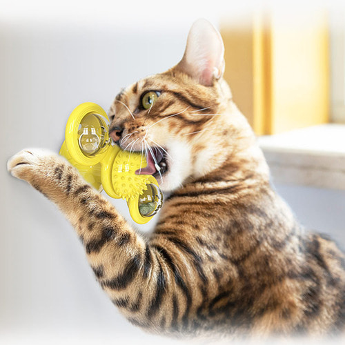 풍차토이볼 고양이장난감/움직이는장난감 낚시 캣토이
