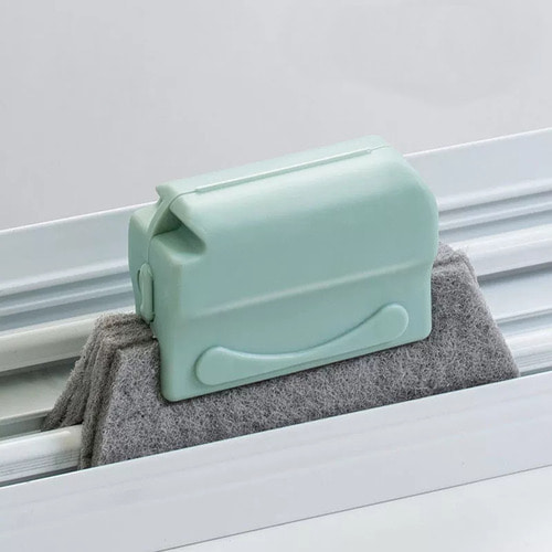 에코벨 창문틀 틈새 걸레/유리창 방충망 샷시 청소 브러쉬