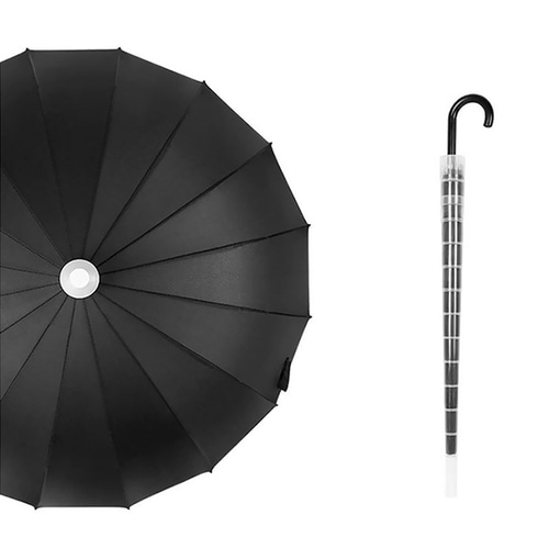에코벨 자바라 물받이우산 대/골프 거꾸로 양산 비닐 장우산